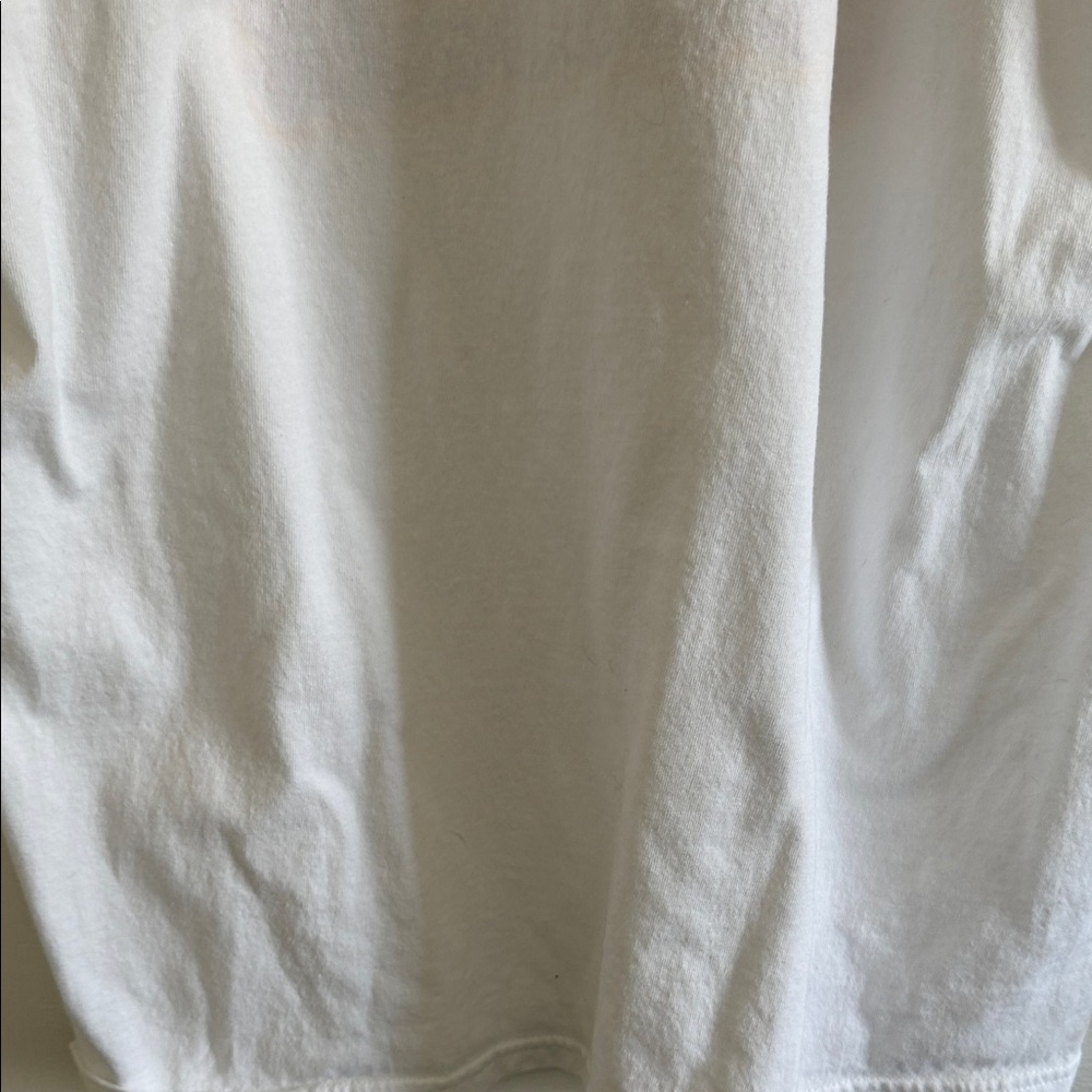 Port and Company White and Red Football Tee - Picture 11 of 11